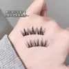 Las Pestañas Postizas sin Tallo y sin Pegamento de Gogo Bear Vienen con una Cinta Transparente para Rellenar y Redondear Naturalmente los Ojos para Agrandarlos