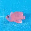 Micro Paisaje Creativo que Brilla en la Oscuridad Pequeña Tortuga Acuario Pecera Decoración DIY Paisajismo Accesorios Adorno Pequeño de Escritorio