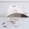 Acrílico Transparente Asimétrico Accesorios de Exhibición para Almacenamiento Accesorios Soporte de Exhibición de Pendientes de Acrílico para Sesión de Fotos