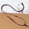 Cordón para colgante al por mayor, cordón ajustable hecho a mano para colgante de joyería de jade, cordón para colgar de ágata jadeíta