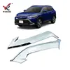 Adecuado para Toyota Versión Japonesa 22 Corolla Cross Rejilla Frontal Modificada Tiras Decorativas Brillantes Galvanizadas