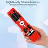 Adequado para Controle Remoto Haier Tv Htr-U31G Capa Protetora de Silicone, Vazada, Espessada, Anti-Queda, Capa Protetora Luminosa