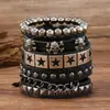 Pulsera de Cadena Estilo Punk Popular de Moda Transfronteriza de Amazon Pulsera Personalizada para Hombre Pulsera de Muñeca Joyería con Remaches Hip Hop