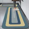 Tapete Macio de Lama Diatomácea Absorvente de Água para Vaso Sanitário Antiderrapante Tapete para Porta de Banheiro Resistente ao Desgaste Secagem Rápida Tapete para Pés Tapete Fácil de Cuidar
