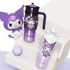 Taza Térmica Sanrio, Aspecto Elegante, Taza con Popote de Gran Capacidad, Taza de Hielo Linda para Niñas, Taza para Coche, Regalo de Cumpleaños