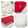 Cuaderno A5 con impresión de logo personalizado, bloc de notas de oficina de alta calidad, cuaderno engrosado con cierre de hebilla redonda