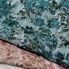 Nuevo Tejido Jacquard Repujado en Oro con Flores Jacquard Teñido en Hilo Tridimensional Tela para Vestido de Mujer Bolsa de Cosméticos