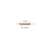 Ropa Lencería Ropa Placa de Nombre de Metal logo Placa de Letras Ovalada Rectangular Decoración Ferretería Joyería Identificación Etiqueta Colgante