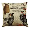 Capa de Almofada de Algodão Estampada de Halloween Mais Vendida da Amazon, Almofada de Sofá, Almofada de Carro