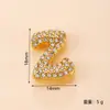 Colgante individual, nuevo producto transfronterizo, colgante de acero inoxidable totalmente incrustado de diamantes, colgante de letra inglesa de burbuja