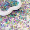 Venta al por mayor transfronteriza de gran venta que cambia de color luminosa joyería de uñas de cereza simulación diy fruta cereza accesorios de resina color