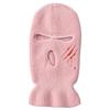 Chapéu de Esqui Quente com Tema de Halloween Outono e Inverno Chapéu de Três Buracos Máscara de Esqui Adulto à Prova de Frio Inverno Versátil