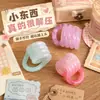 Brinquedo de Silicone Twist 2026, um brinquedo para aliviar o estresse com formas geométricas e um design em degradê roxo, perfeito para redução do estresse e treinamento de concentração