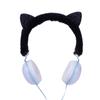 Fornecimento Direto da Fábrica de Orelhas de Urso de Pelúcia Pretas Transfronteiriças, Orelhas de Gato e Outros Headbands de Pelúcia com Desenhos Animados, Fones de Ouvido para Presente Infantil