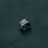 Plata de Ley S925 Cuentas Separadoras Flor de Rosa Flor Pequeña Redonda Sueltas Cuentas Rueda de Nube Propicia Cuentas Separadoras de Flor de Loto Accesorios para Joyería