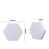 Luz Ambiental Decoración de Pared Luz de Panal Habitación Escritorio de Computadora Luz RGB Estilo Geométrico RGB Estilo Industrial Uso Doméstico