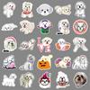 50 folhas Maltzis adesivos criativos de cachorrinho adesivos para skate bagagem laptop carro decoração de motocicleta