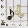 Mezcla 40 Dibujos Animados Europeos y Americanos de Goteo de Aceite Instrumentos Musicales Guitarra Piano Tono Aleación Colgante Pulsera DIY Accesorios de Joyería