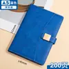 Caixa de Presente Conjunto de Cadernos A5 2025 Escritório Corporativo Estudo Presente com Logo Personalizável, Capa de Couro Sintético, Multifuncional