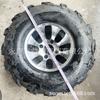 Pneu 22X10-10 polegadas para kart ATV de quatro rodas, pneu off-road modificado tipo W resistente ao desgaste, pneu a vácuo, cubo de roda