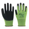 Los Guantes de Protección Laboral de Nitrilo Hongyu N529 Son Resistentes al Aceite y al Desgaste, Adecuados para Protección en Procesamiento Mecánico, Reparación de Automóviles, Obra y Taller