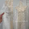 Tecido de renda, tecido de renda de poliéster não elástico, acessórios de vestuário de moda para vestidos, tecido de renda para cheongsam em várias cores