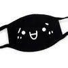 Mascarillas Divertidas de Emoji Creativas y de Moda para Hombres y Mujeres, Ciclismo, Algodón Puro, Transpirables, Anime, Lindas, Comercio Transfronterizo