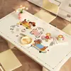 Mantel de Mesa con Animales de Dibujos Animados, Impermeable y Resistente al Aceite, Recién Mejorado, Suave, Inodoro, Aislante Térmico, Anti-Quemaduras, Protector de Mesa