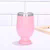 Taza de huevo mini pequeña en forma de U de venta caliente de fábrica con base Moda simple Acero inoxidable Vino tinto Café Taza termo