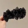 Princesa a la fuga Dulce Lazo de Satén Pinza de Agarre Elegante Clip de Agarre para el Cabello Clip para la Cabeza Clip para el Cabello Clip de Tiburón Accesorios para el Cabello