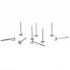 Aretes de pin plano de acero inoxidable DIY hechos a mano accesorios para aretes tapones planos para los oídos accesorios para tapones para los oídos venta caliente ventas directas