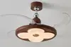Luminária de sala de estar vintage estilo francês, lustre de caqui, novo modelo 2026, luminária de teto de designer retrô para hall, iluminação de alta qualidade ultra brilhante
