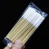 Bastoncillos de Algodón Líquido de Mantenimiento, Bastoncillos de Algodón con Esencia de Belleza, 30 Piezas por Bolsa, Palillos de Bambú de 10 cm de Largo, Solución Nutritiva Fina y Espesa