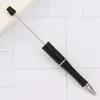 Canetas Goo Criativas em Estoque Atacado DIY Fio de Contas Fofo Canetas Esferográficas Canetas de Contas Galvanizadas Eletroplateadas UV Canetas de Contas Gradiente de Três Cores