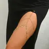 YUE estilo casual sexy transfronterizo europeo y americano cadena de muslo con borla de pedrería en forma de estrella geométrica directo del fabricante H0047