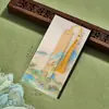 Marcadores de Página Personalizados com Estilo Chinês, Pinturas Antigas e Poesia, Papelaria para Estudo, Presentes para Professores, Recompensas para Alunos, Presentes de Ano Novo