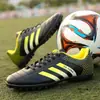 Zapatillas de Fútbol Tf para Hombre, Zapatos de Fútbol para Competición Estudiantil, Zapatos Deportivos de Fútbol para Clase de Educación Física Estudiantil Juvenil