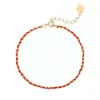 Pulsera trenzada de cordón rojo de plata S925 de alta gama, estilo chino nuevo, para mujer, nueva tendencia nacional de nicho, accesorio de mano con cadena lateral del año zodiacal