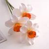 Estilo nórdico hierro forjado flor artificial dispositivo para arreglos florales hogar creativo jarrón de flores falsas sala de estar mesa de comedor decoraciones de escritorio