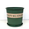 Vaso de plástico para flores direto da fábrica verde rosa carnudo grande calibre galão vaso de flores liquidação especial bacia de galão espessa