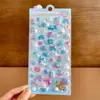 Adesivos de Joias de Diamante Bonitos Estilo Japonês Desenho Animado Relevo Estéreo 3D Adesivos Decorativos DIY para Celular de Crianças e Meninas