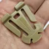 Cierre de Correa de Cincha, Hebilla de Almacenamiento Abierta, Fabricante Accesorios para Mochilas Tácticas de Exterior, Tipo Cuerda de 6 Pulgadas de Largo