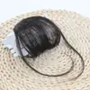 Franja Mini, Franja com Efeito Leve (Air Bangs), Franja Falsa, Franja Realista para Mulheres, Aplique de Cabelo com Franja Fina