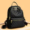 Mochila Nueva para Mujer Moda Multifuncional Casual Viaje Lona Pequeña Ligera Versátil Mochila de Mujer