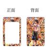 Novo Porta-Cartões One Piece Luffy Zoro Xiangji Porta-Cartão de Refeição Estudantil Campus Cordão Porta-Cartões Anime Venda por Atacado