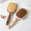 Peine espejo integrado con bolsa de aire, peine de masaje, antiestático para niños, para el hogar, para la parte superior del cráneo esponjosa, herramientas de peluquería, venta al por mayor