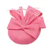 Fascinator para Mujeres Europeas y Americanas Tocado Sombrero Superior Accesorios para el Cabello con Plumas Fiesta de Prom Cocktail Novia Tocados de Boda