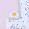Pegamento crema funda para teléfono móvil paquete de material DIY comida de simulación y juego accesorios de resina huevo frito huevo decoración personalizada