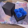 Amazon Transfronteiriço Flor Eterna Quadrada Abraço Balde Dia dos Namorados Dia das Mães Presente de Natal Caixa Quadrada Flores de Sabão