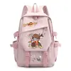 Mercancía de la colaboración Harry Potter Despertar Mágico: lindo morral de estudiante de dibujos animados, morral con tema de Hogwarts